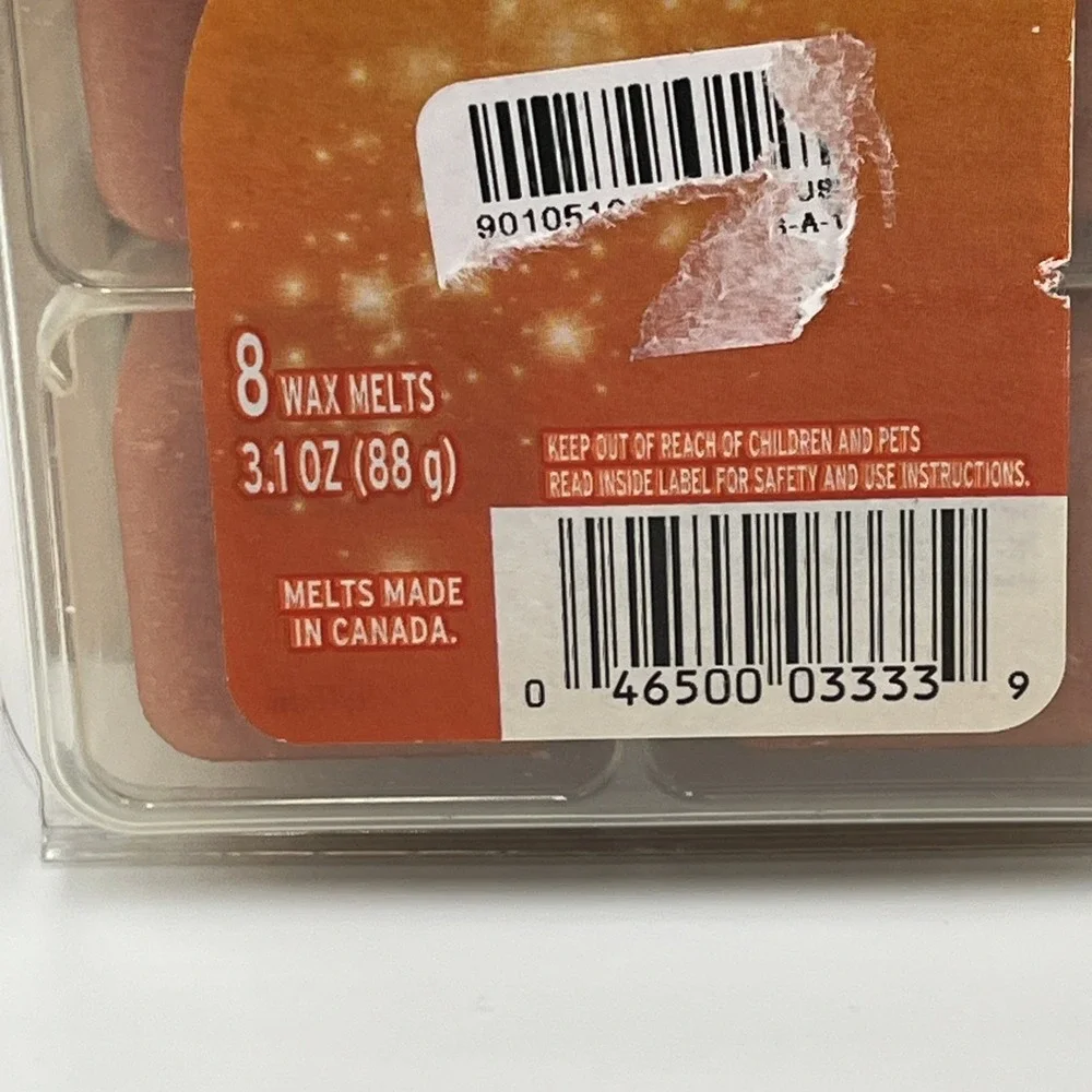 4 Pack Glade Limited Edition Pumpkin Spice Things Up Wax Melts 32 total 3.1oz Ea